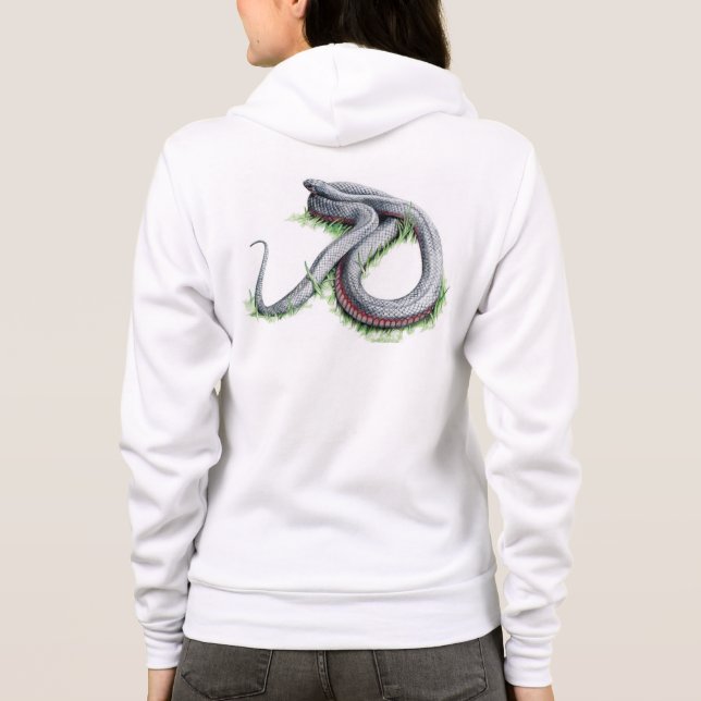 Sudadera chaqueta de la serpiente (Reverso)