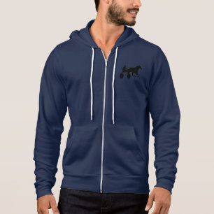Sudadera Chaqueta de las Carreras de arnés
