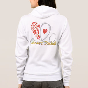 Sudadera Chaqueta de Ocio - Estetoscopio Médico Corazón 1