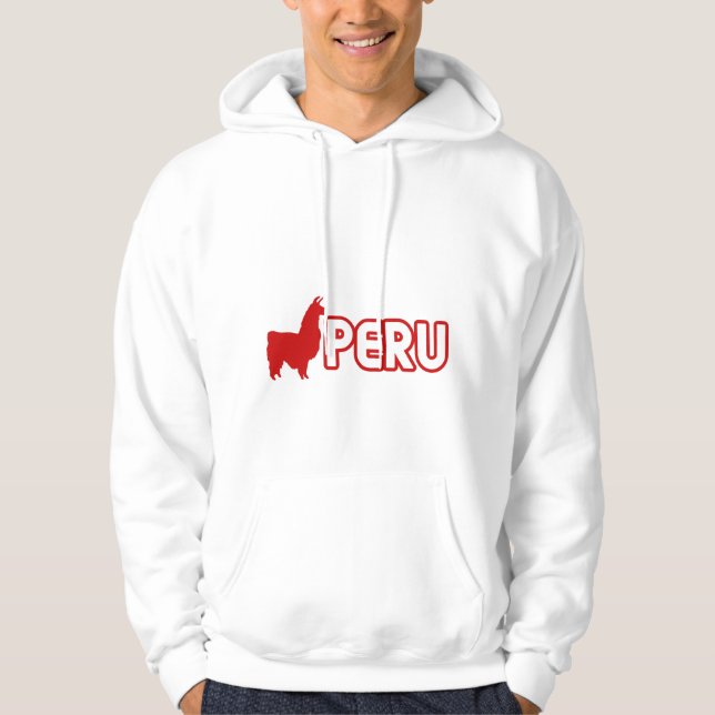 Sudadera Chaqueta de Perú de la llama (Anverso)