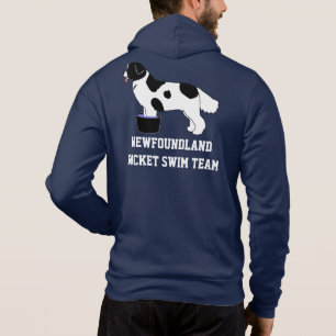 Sudadera Chaqueta del equipo de natación del cubo de