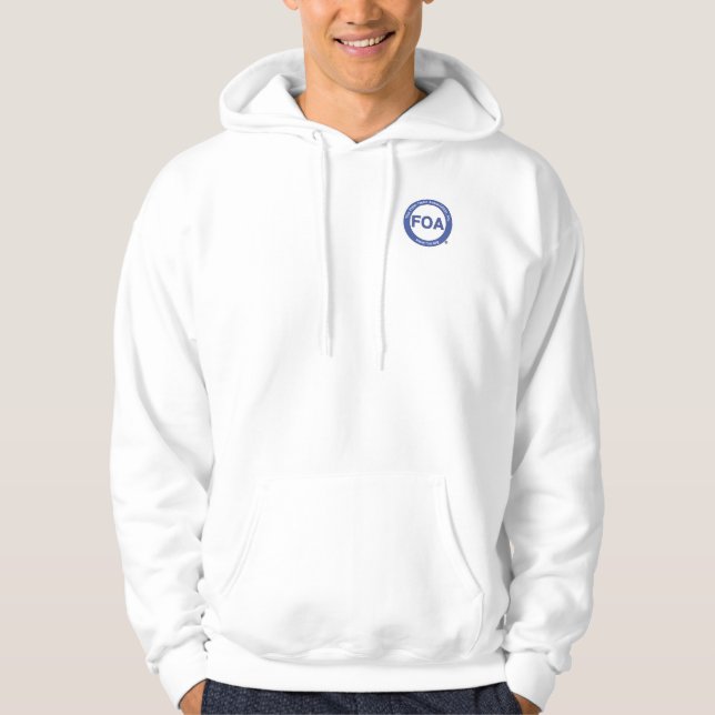 Sudadera Chaqueta del paño grueso y suave de American (Anverso)
