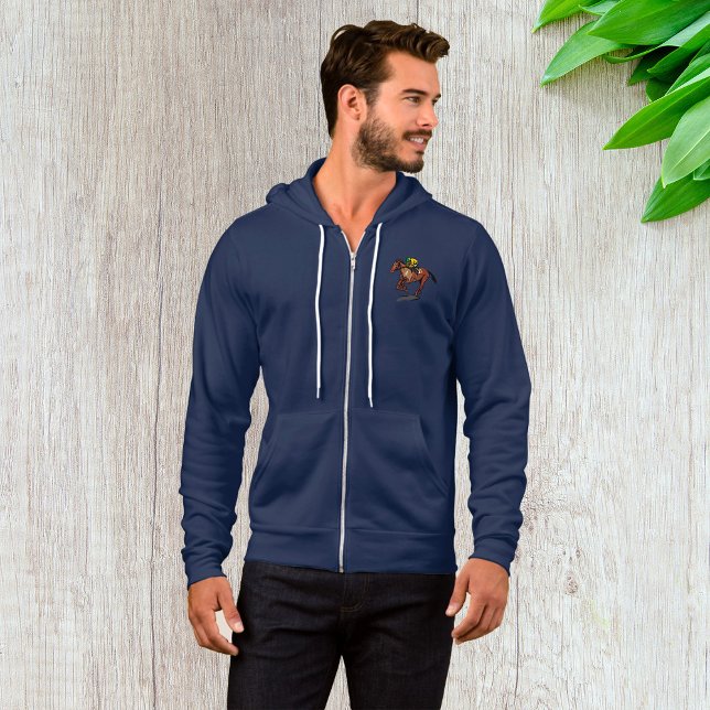 Sudadera Chaqueta para hombres de Carreras de caballo (Subido por el creador)