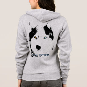 Sudadera Chaqueta personalizada para mujeres con perros esp