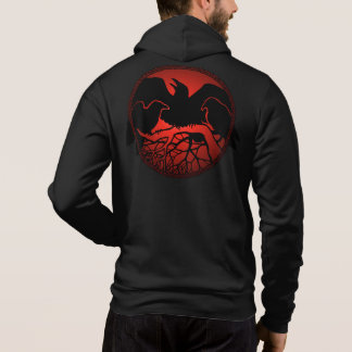 Sudadera Chaqueta Raven Hoodie Camisas con capucha de cuerd