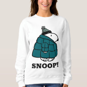 Sudadera Chaquetón acolchado de invierno de Snoopy   Peanut
