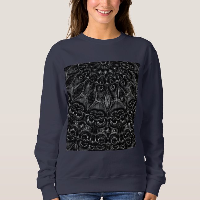 Sudadera Charcoal Mandala Sweatshirt (Anverso)