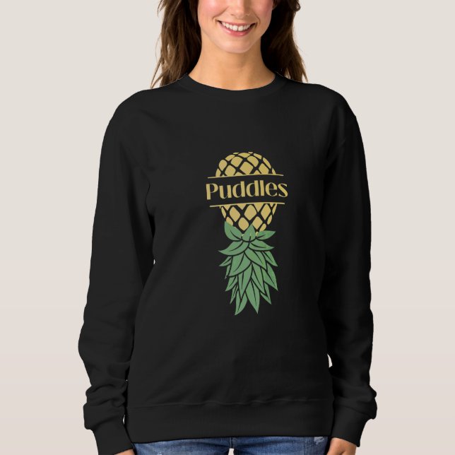 Sudadera Charcos Columpios de Piña al Revés (Anverso)