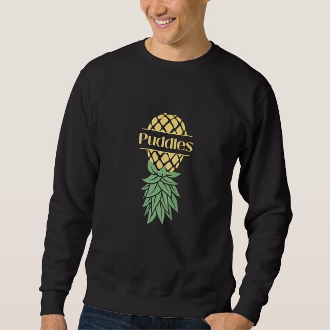 Sudadera Charcos Columpios de Piña al Revés (Anverso)
