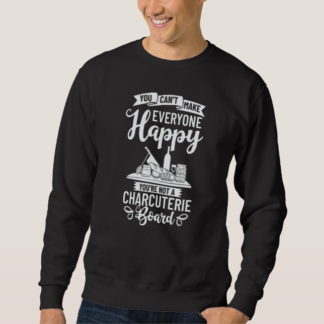 Sudadera Charcuterie Board Cheese Plate Meat Recipes Ideas  (Anverso)