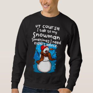 Sudadera Charla sobre el hombre de la nieve