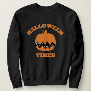 Sudadera Charlie Brown Naranja Pumpkin Vibes de Halloween