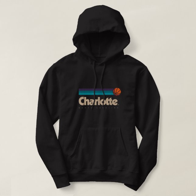 Sudadera Charlotte Basketball B-Ball City Carolina del Nort (Diseño del anverso)