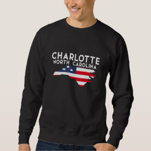 Sudadera Charlotte Carolina del Norte Estados Unidos Améric