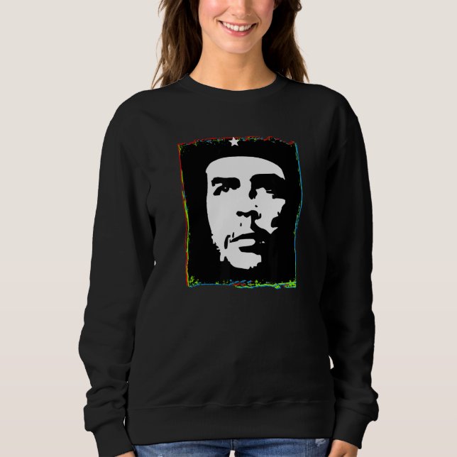 Sudadera Che Guevara  Rebel Cuban  Guerrilla Revolution 6 (Anverso)