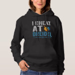 Sudadera Cheat en Dreidel Funny Juego de regalo de feriado<br><div class="desc">chanukah,  menorah,  hanukkah,  dreidel,  jewish,  Chrismukkah,  vacaciones,  lagos,  navidades, </div>