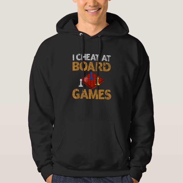 Sudadera Cheat In Board Games Chequeador (Anverso)
