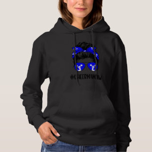 Sudadera Cheek Mamaw Life Messy Bun Hair Cheerader Mother