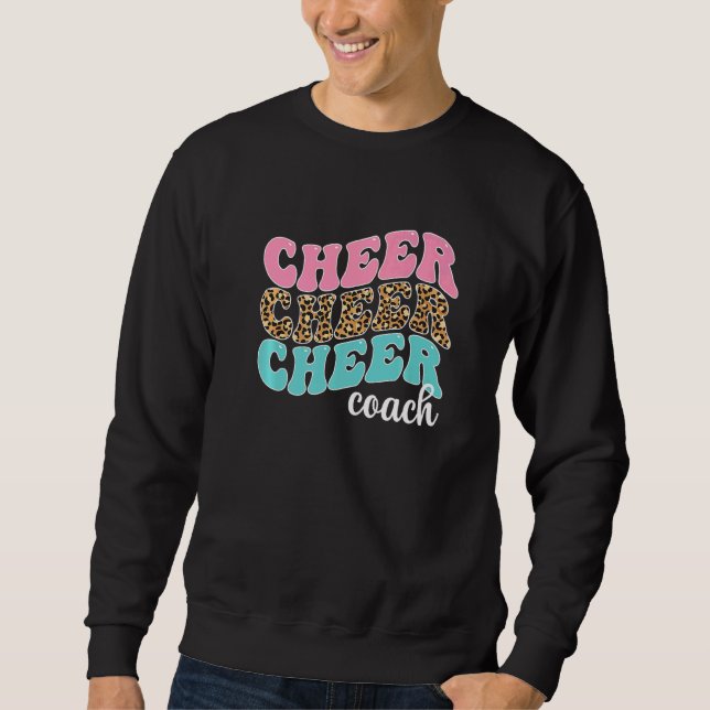 Sudadera Cheer Coach Cheerleading Coach Cheerleader Coach   (Anverso)