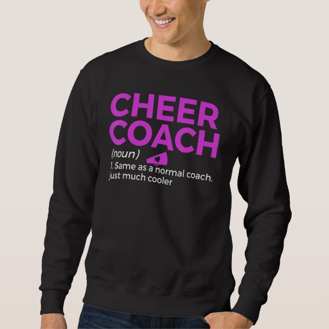 Sudadera Cheer Coach Definition Cheerleading 1 (Anverso)