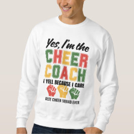 Sudadera CHEER COACH YO GRITO Porque me importa un Personal