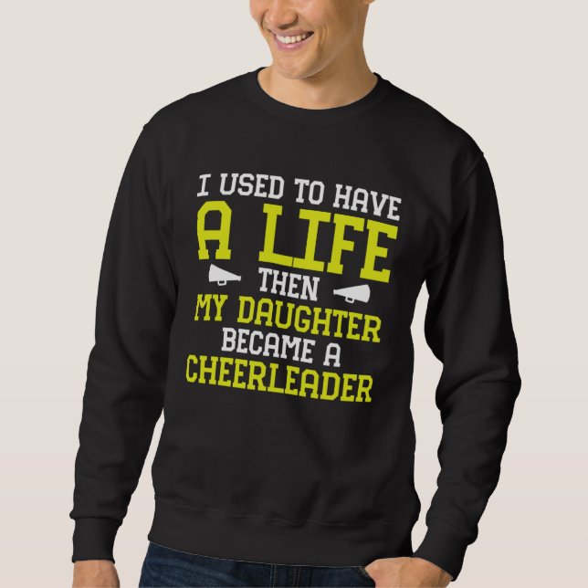 Sudadera Cheer Mom Cheerleading Cheerleader I Used to Have  (Anverso)