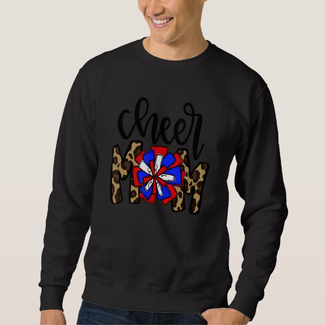 Sudadera Cheer Mom Leopard (Anverso)