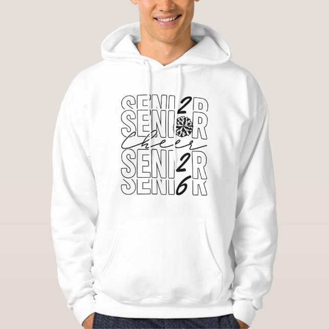 Sudadera Cheer Senior 2026 Men (Anverso)