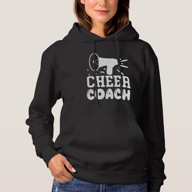 Sudadera Cheerader, entrenador de animadores (Anverso)
