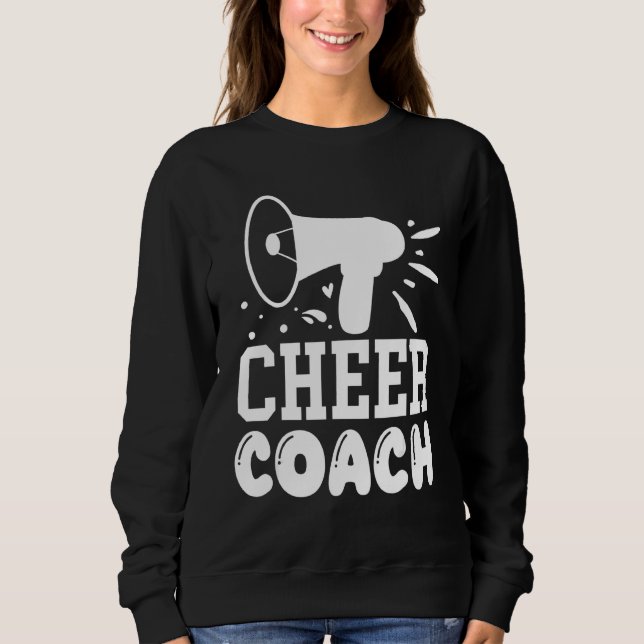 Sudadera Cheerader, entrenador de animadores (Anverso)