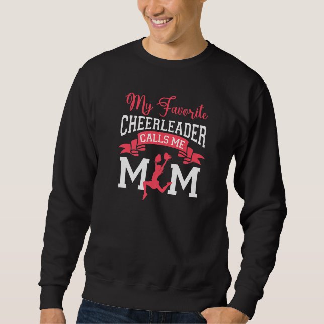 Sudadera Cheerlea favorita de mamá animadora (Anverso)