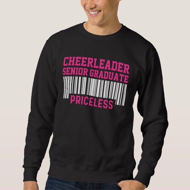 Sudadera Cheerleader Cheerleading Cheering Senior Graduatio (Anverso)