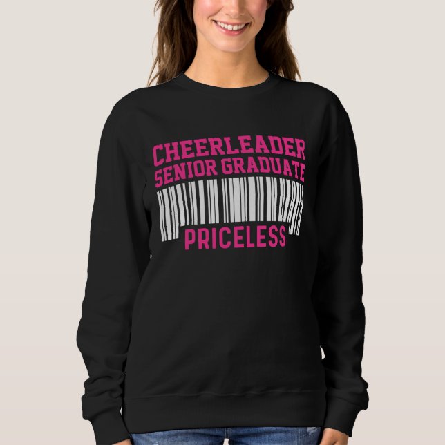 Sudadera Cheerleader Cheerleading Cheering Senior Graduatio (Anverso)