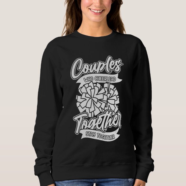Sudadera Cheerleader Couple Cheercaptain  Cheerleading (Anverso)