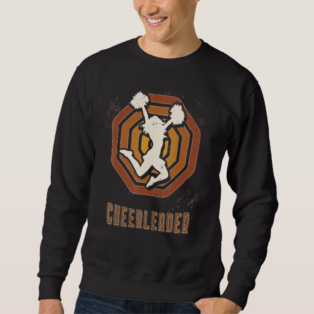 Sudadera Cheerleading Vintage Retro Classic Sport Love (Anverso)