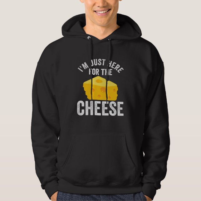Sudadera Cheese  I wonder If Cheese Thinks About Me Too  1 (Anverso)