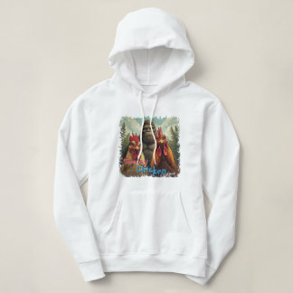 Sudadera "Cheesy Chicken Selfies" Bigfoot Photo Op