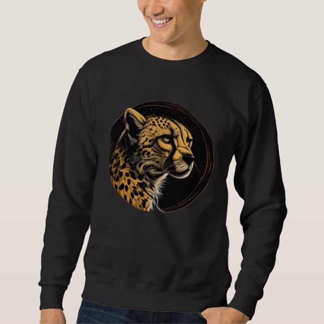 Sudadera Cheetah Animal  Wildlife Cheetahs  1 (Anverso)