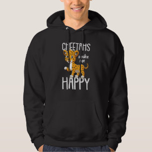 Sudadera Cheetah Funny Cheetahs Me Hacen Niños Felices