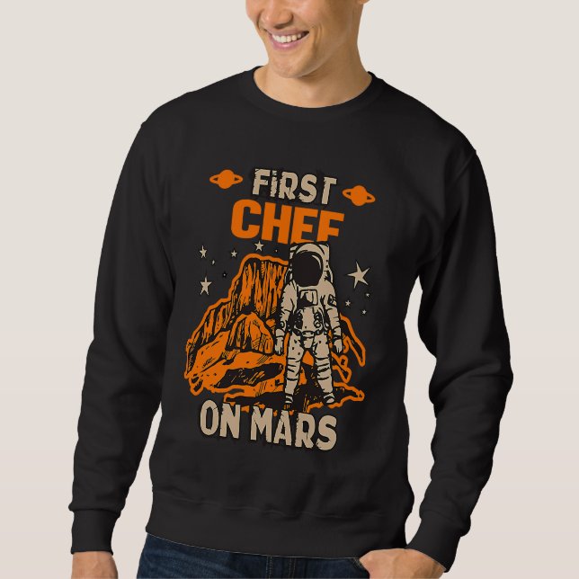 Sudadera Chef Astronauta (Anverso)