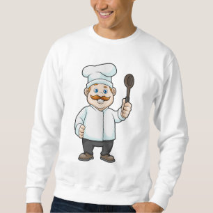 Sudadera Chef con cuchara de gorra y sopa del chef