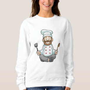 Sudadera Chef con delantal de cocina en yoga