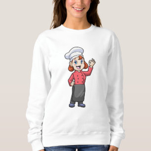 Sudadera Chef con plataforma de cocina