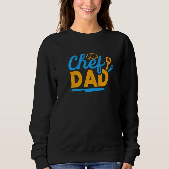 Sudadera Chef Dad Sous Chefs Cocina culinaria (Anverso)