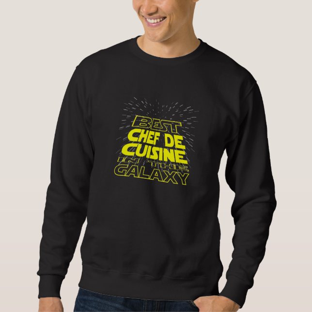 Sudadera Chef De Cuisine Guay Galaxy Job (Anverso)