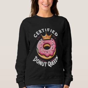 Sudadera Chef de pastelería dulce Donut Queen