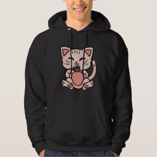 Sudadera Chef de Sushi de Gato Sphynx Cocina Comida Japones