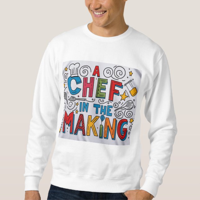 Sudadera Chef en formación (Anverso)