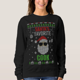 Sudadera Chef favorito de Navidades feos y cocineros de San