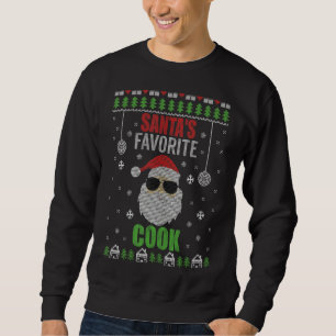 Sudadera Chef favorito de Navidades feos y cocineros de San